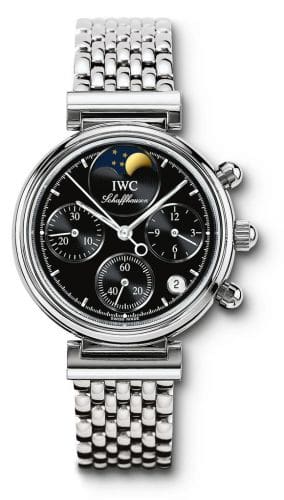 IWC Kleine Da Vinci Stainless Steel / Black / Bracelet IW3736-14