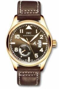 IWC Pilot's Watch Antoine De Saint Exupery Power Reserve Rose Gold IW3201-03