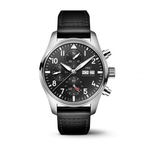 IWC Pilot's Watch Chronograph 41 Stainless Steel / Black IW3881-11