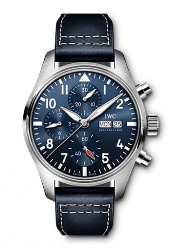 IWC Pilot's Watch Chronograph 41 Stainless Steel / Blue IW3881-01