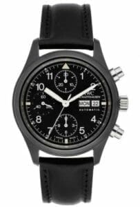 IWC Pilot's Watch Chronograph Ceramic / French / Strap IW3705-04