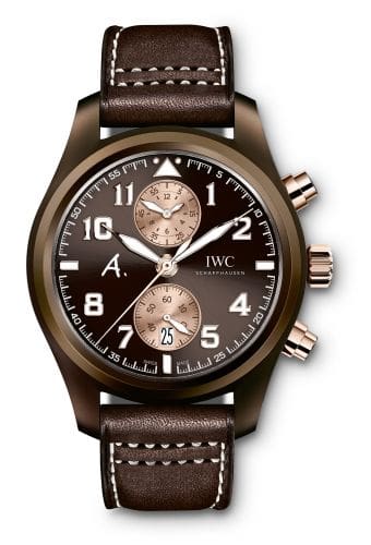 IWC Pilot's Watch Chronograph Edition Antoine De Saint Exupery Edition The Last Flight Red Gold IW3880-06