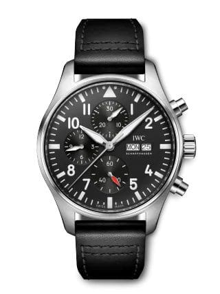 IWC Pilot's Watch Chronograph Stainless Steel / Black IW3780-01
