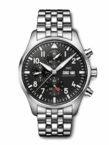 IWC Pilot's Watch Chronograph Stainless Steel / Black IW3780-02