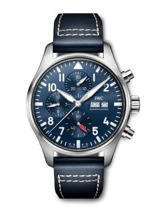 IWC Pilot's Watch Chronograph Stainless Steel / Blue IW3780-03