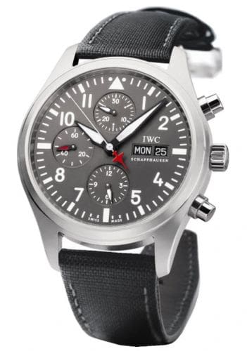 IWC Pilot's Watch Chronograph Stainless Steel / Patrouille Suisse IW3717-14