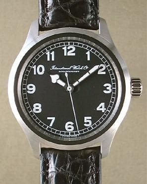 IWC Pilot's Watch Mark XII Platinum / Black / Japan IW3241-09