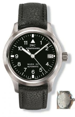 IWC Pilot's Watch Mark XII Stainless Steel / Black / Cathay Pacific IW3241-04