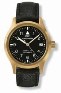 IWC Pilot's Watch Mark XII Yellow Gold / Black / Strap IW3241-03