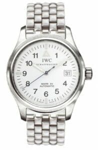 IWC Pilot's Watch Mark XV Stainless Steel / White / Bracelet IW3253-10