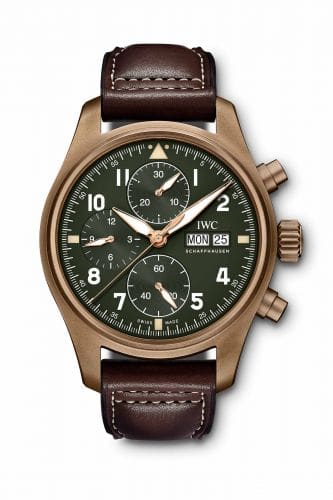 IWC Pilot's Watch Spitfire Chronograph Spitfire Bronze / Green IW3879-02