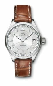 IWC Pilot's Watch Spitfire Midsize / Brown Alligator IW3256-02