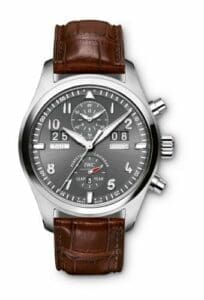 IWC Pilot's Watch Spitfire Perpetual Calendar Digital Date-Month Stainless Steel IW3791-07