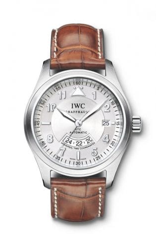 IWC Pilot's Watch Spitfire UTC Stainless Steel / Silver / Strap IW3251-10