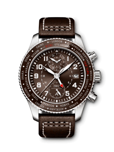 IWC Pilot’s Watch Timezoner Chronograph 80 Years Flight to New York IW3950-03