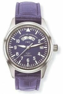 IWC Pilot's Watch UTC Platinum / Blue / Strap IW3251-03