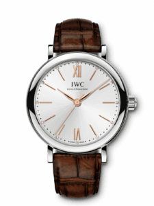 IWC Portofino 34 Stainless Steel / Silver / Santoni IW3574-03