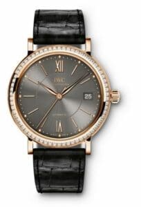 IWC Portofino Automatic 37 Red Gold / Diamond / Ardoise IW4581-08