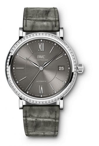 IWC Portofino Automatic 37 Stainless Steel / Diamond / Ardoise IW4581-04