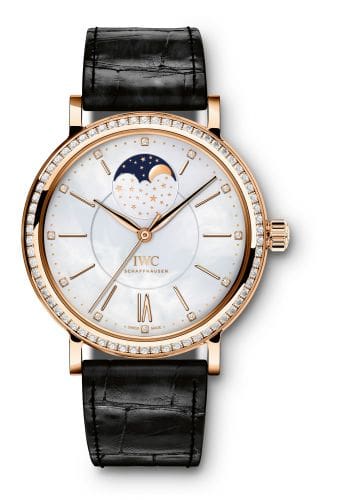 IWC Portofino Automatic Moon Phase 37 Red Gold / Diamond / MOP IW4590-02