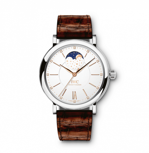 IWC Portofino Automatic Moon Phase 37 Stainless Steel / Silver IW4590-11