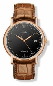 IWC Portofino Automatic / Rose Gold / Black / Strap IW3533-26
