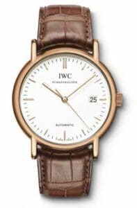 IWC Portofino Automatic / Rose Gold / White / Strap IW3533-19