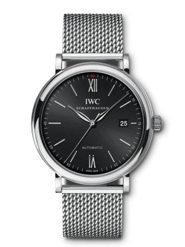 IWC Portofino Automatic Stainless Steel / Black / Short Milanese IW3565-08