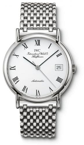 IWC Portofino Automatic Stainless Steel / White - Roman / Bracelet IW3513-40