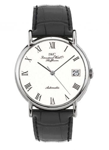 IWC Portofino Automatic Stainless Steel / White - Roman / Strap IW3513-41