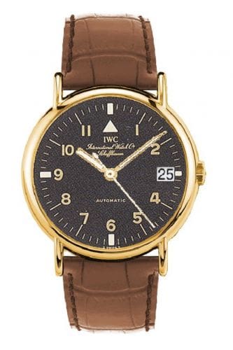 IWC Portofino Automatic Yellow Gold / Black - Pilot / Strap IW3513-08