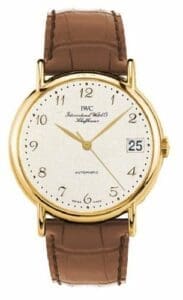 IWC Portofino Automatic Yellow Gold / Silver - Breguet / Strap IW3513-10