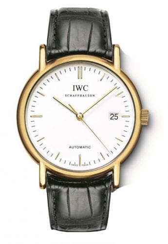 IWC Portofino Automatic / Yellow Gold / White / Strap IW3533-16