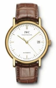 IWC Portofino Automatic / Yellow Gold / White / Strap IW3533-17