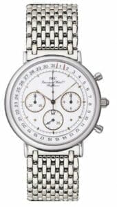 IWC Portofino Chronograph MecaQuartz Stainless Steel / White / Bracelet IW3731-06
