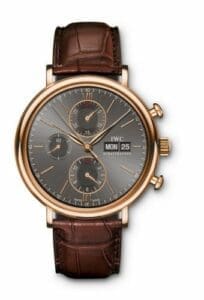 IWC Portofino Chronograph Red Gold / Grey IW3910-21
