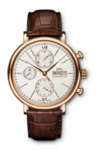 IWC Portofino Chronograph Red Gold / Silver IW3910-20