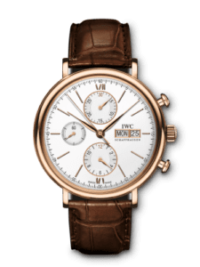 IWC Portofino Chronograph Red Gold / Silver IW3910-25