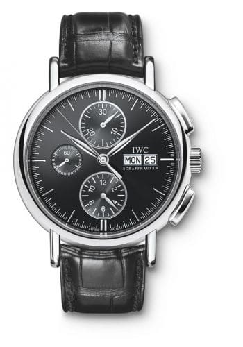 IWC Portofino Chronograph Stainless Steel / Black IW3783-03