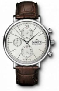 IWC Portofino Chronograph Stainless Steel / Silver IW3910-01