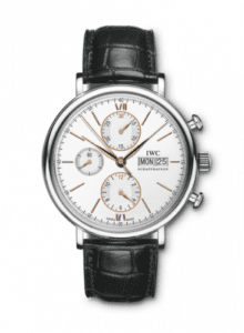 IWC Portofino Chronograph Stainless Steel / Silver IW3910-22