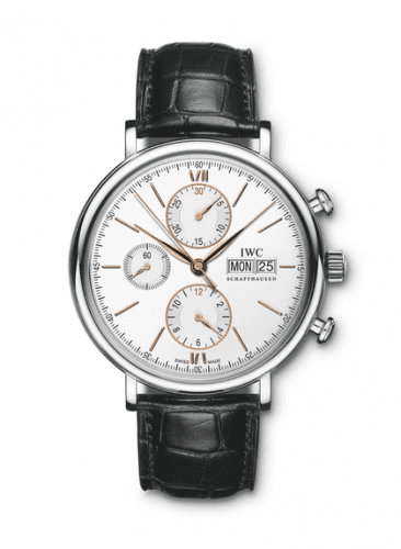 IWC Portofino Chronograph Stainless Steel / Silver IW3910-22