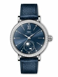 IWC Portofino Day & Night 34 Stainless Steel - Diamond / Blue IW6598-01