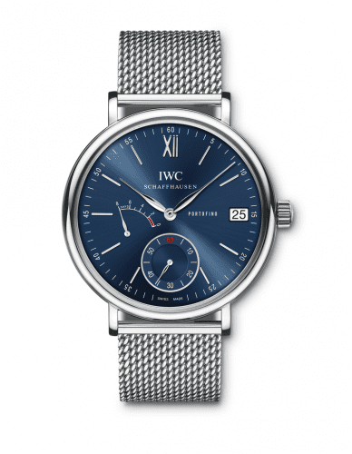 IWC Portofino Hand-Wound Eight Days Stainless Steel / Blue / Milanese IW5101-16