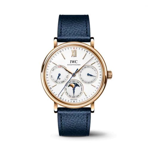 IWC Portofino Perpetual Calendar Rose Gold / Silver IW344602