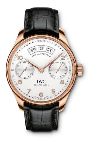 IWC Portugieser Annual Calendar Red Gold / Silver IW5035-04