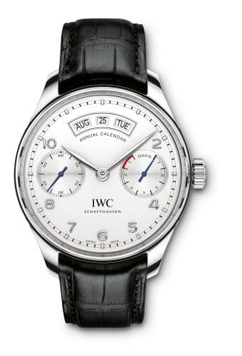 IWC Portugieser Annual Calendar Stainless Steel / Silver IW5035-01
