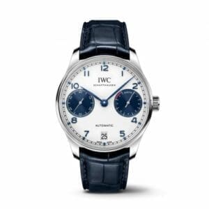 IWC Portugieser Automatic 5007 Stainless Steel / Silver - Blue IW5007-15