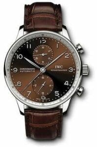 IWC Portugieser Chrono-Automatic Stainless Steel / Watches of Switzerland IW3714-62