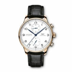 IWC Portugieser Chronograph "150 Years" Red Gold / White IW3716-03